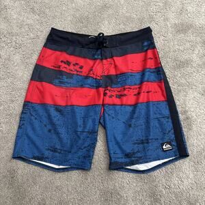 Quicksilver Cypher Series Board Shorts 4 Way Stretch Mens Size 34